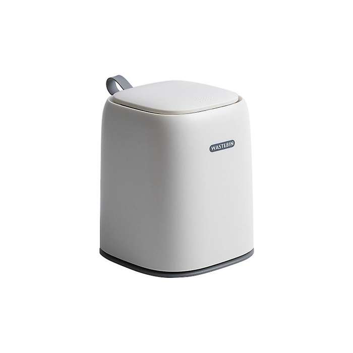Mini Desktop Trash Can Car Bin Bathroom Bedroom Office Kitchen Trash Can Waste Paper Basket Bucket G