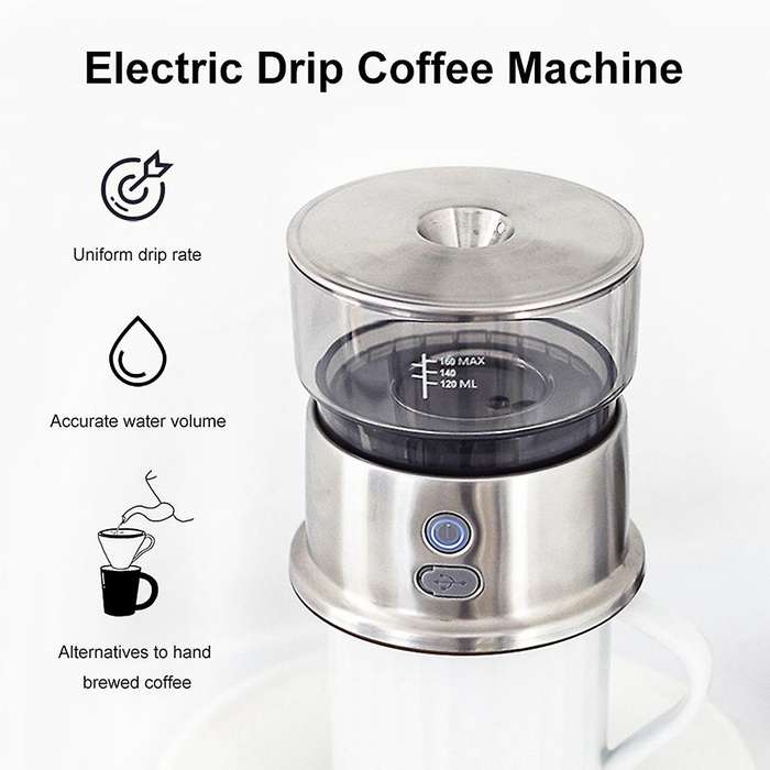 Mini Drip Coffee Pot Portable Drip Coffee Maker Home Use Espresso Machine Coffee Brewer Automatic Co