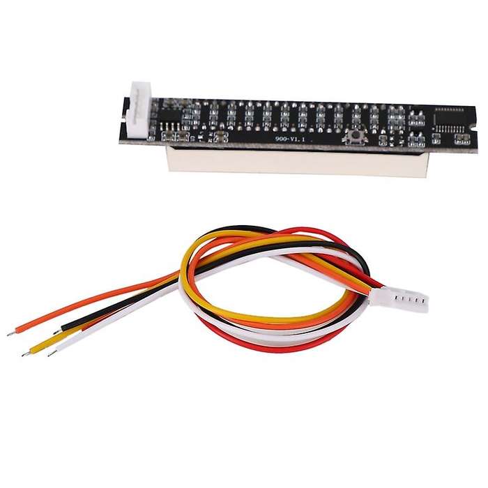 Mini Dual 12 Level Indicator VU Meter Adjustable Light Speed Board