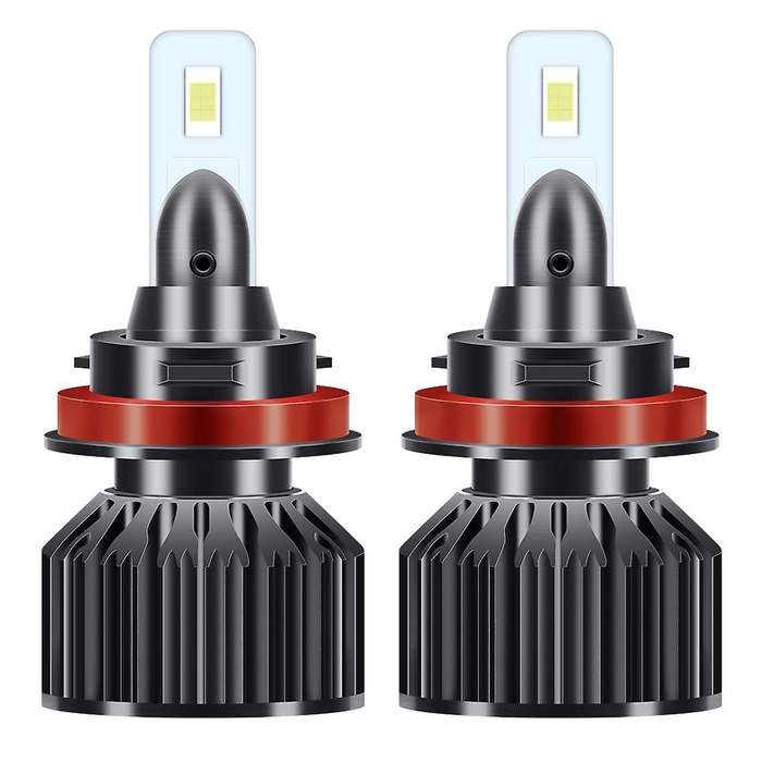 Mini LED Car Headlight Bulb 12000LM 6500K H13 H27 880 HB3 HB4 9007 Running Auto head light lamp H11