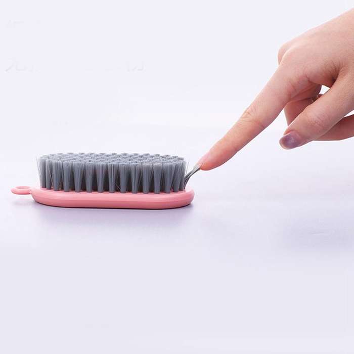 Mini Laundry Brush Ladies Underwear Soft Bristles Cleaning Brush Household Plastic Short Handle Shoe
