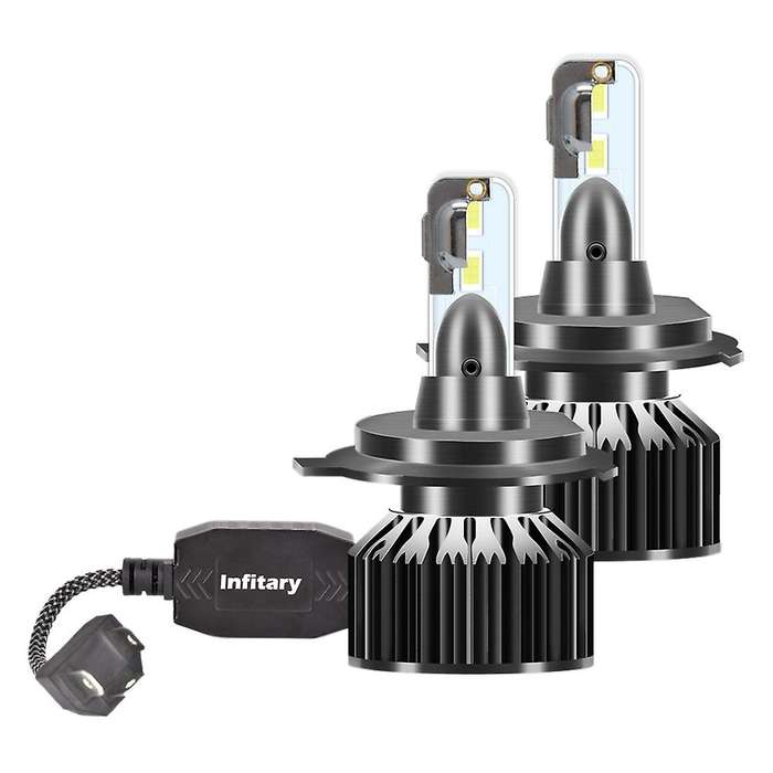 Mini LED Car Headlight Bulb 12000LM 6500K H13 H27 880 HB3 HB4 9007 Running Auto head light lamp H4