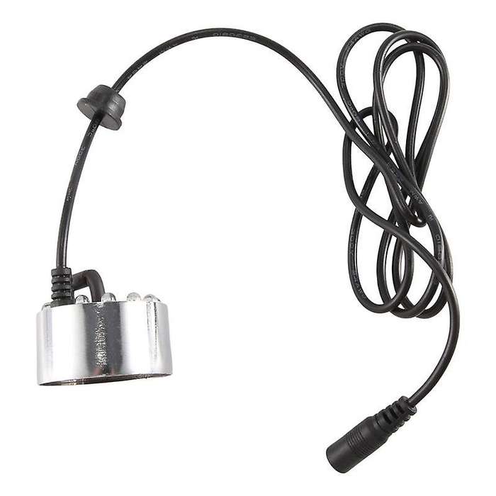 Mini Mist Maker, 12 Led Mister Fogger Water Fountain Pond Fog Machine Atomizer Air Humidifier for H