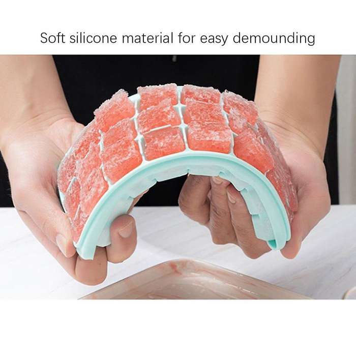 Mini Shape Ice Tray, Complementary Food Ice Box, Ice Square Mold, Large Capacity Ice Box, Ice Maker,