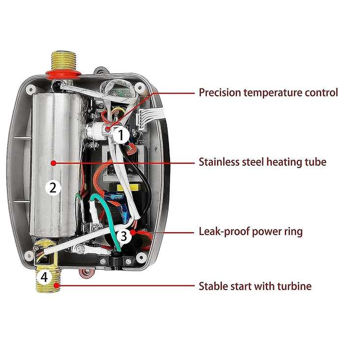 Mini Water Heater,110v Instant Electric Tankless Hot Water Heater,electric Hot Water Heater 3000w,u
