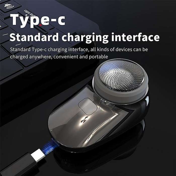 Mini-Shave Portable Electric Shaver,Mini Electric Shavers for Men,Easy One-Button Use Electric Shave