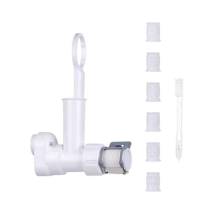 Mixer Accessories for Stand Mixer with 6 Different Shapes Of Pasta Outlet Durable Pasta Attachment