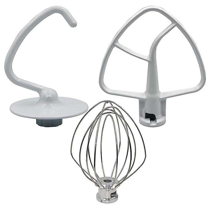 Mixer Kit for KSM150 Includes Dough Hook Wire Whip and Coated Flat Beater, 3 Pieces Stand Mixers Rep