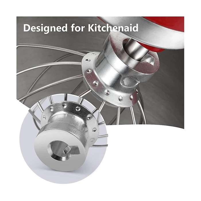 Mixer Aid Attachment for 5 Quart Stand Mixer K5WW Wire Whip& 5K7SDH Dough Hook&Mixer Aid Paddle