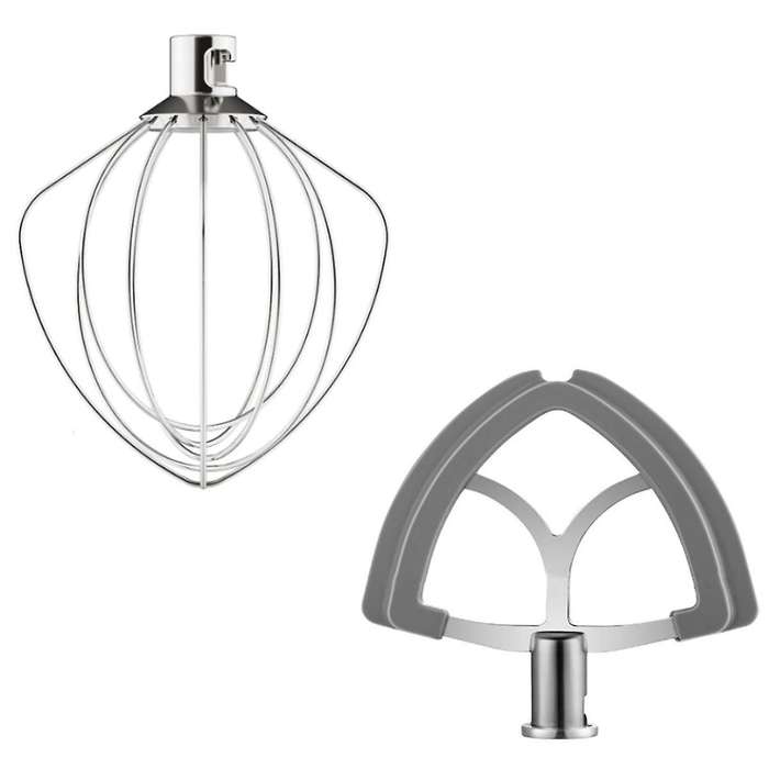 Mixers Attachment Flex Edge Beater K45WW 6-Wire Whip for 4.5-5 Quart Tilt-Head Stand Mixer Parts