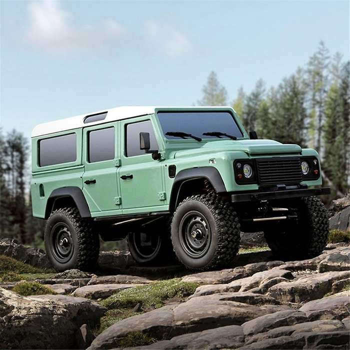 Mn Model Mn111 D110 Rtr Version 1/18 4wd Climbing Car Toys 180 Motor Led Light Portal Axle Body She