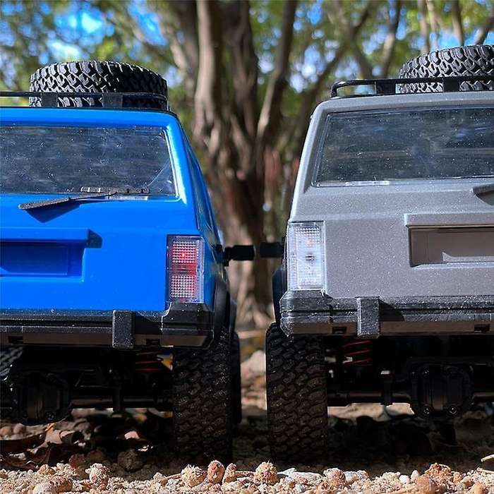 MN78 RC Car 1/12 2.4G Full Scale 4WD Climbing Car Remote Control Toy Off-Road Vehicle Car,Grey 3 Ba