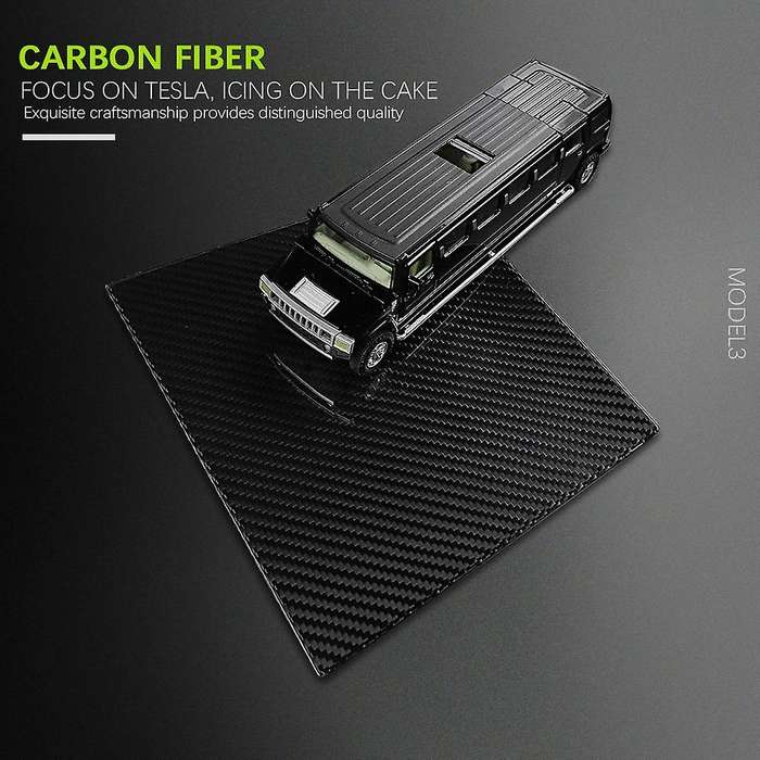 Model 3 Car Central Control Panel Protective Patch for Model 3 2019-2020 Carbon Fiber Panel Interior