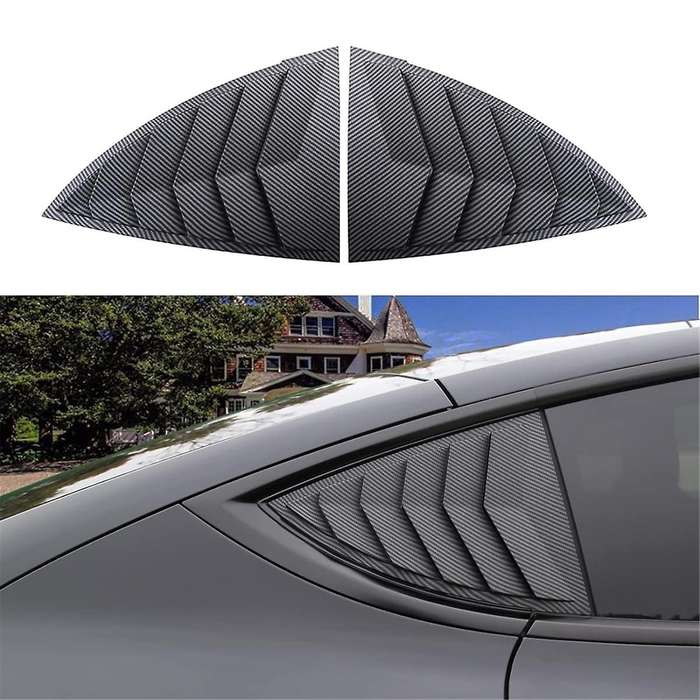 Model Y Side Window Louver Cover Sport Style for Model Y 2021 2022 2023 Accessories