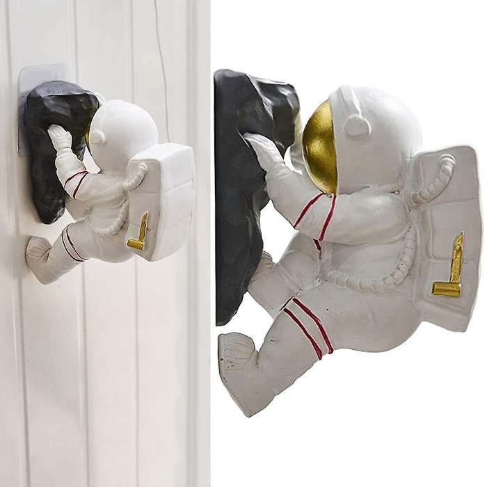 Modern Astronaut Ornament Figurines Outer Space Fun Gifts Living Room Bedroom Bookshelf Shelf Wall D