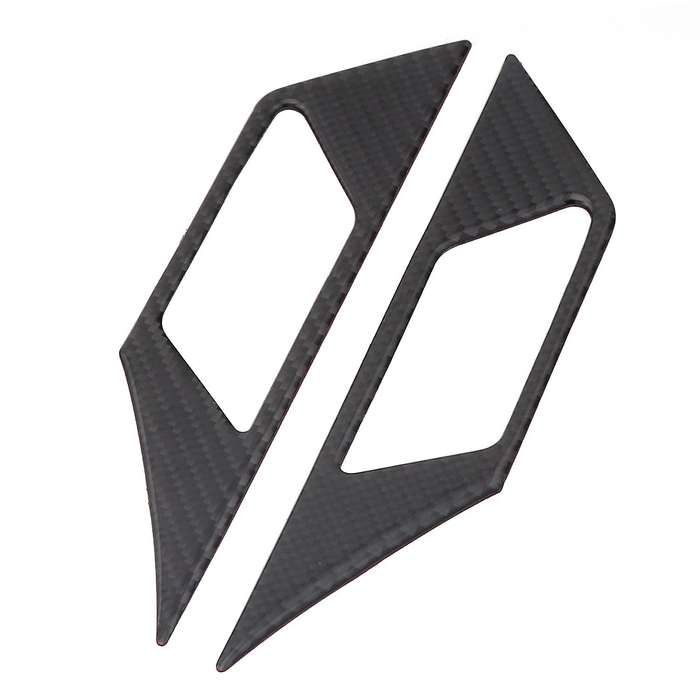 Modified Leaf Lamp Decoration, Carbon Fiber Steering Lamp, Car Modification Accessories, for