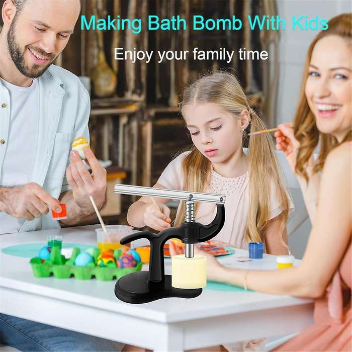 Mold Kit with A Set of Molds Shower Steamers Press,Shower Bomb Tools Mold & Bath Press for DIY Makin