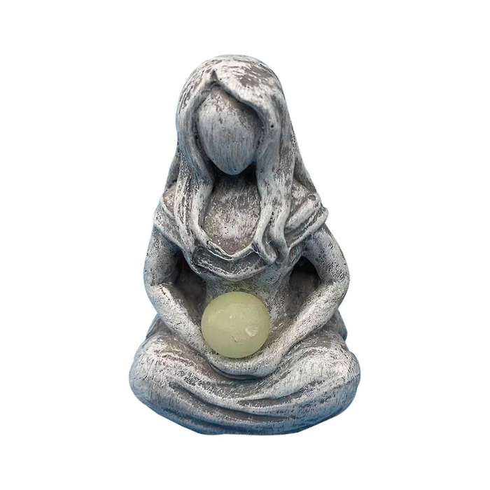 Moon Goddess Statue Cafe Greek Mythological Figure Resin Sculpture Home Decor Figurines