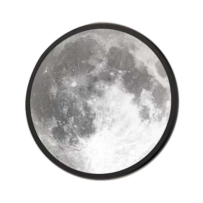 Moon Mirror Lamp Round Moonlight Wall Decor Bedside Lamp Gift Bedroom Bathroom Home Room Decoration
