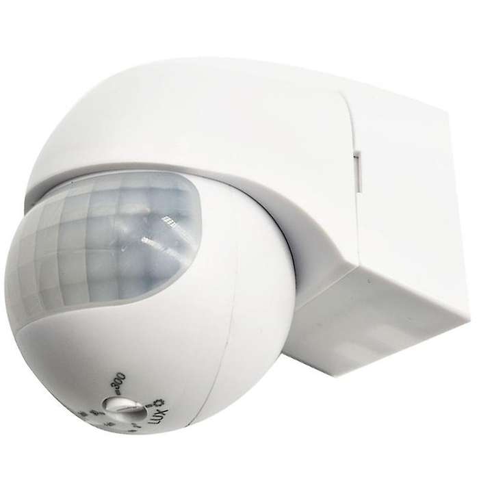 Motion Sensor 110V-230V Motion Detector Automatic Infrared PIR Sensor 180 Degree Rotating Outdoor Ti
