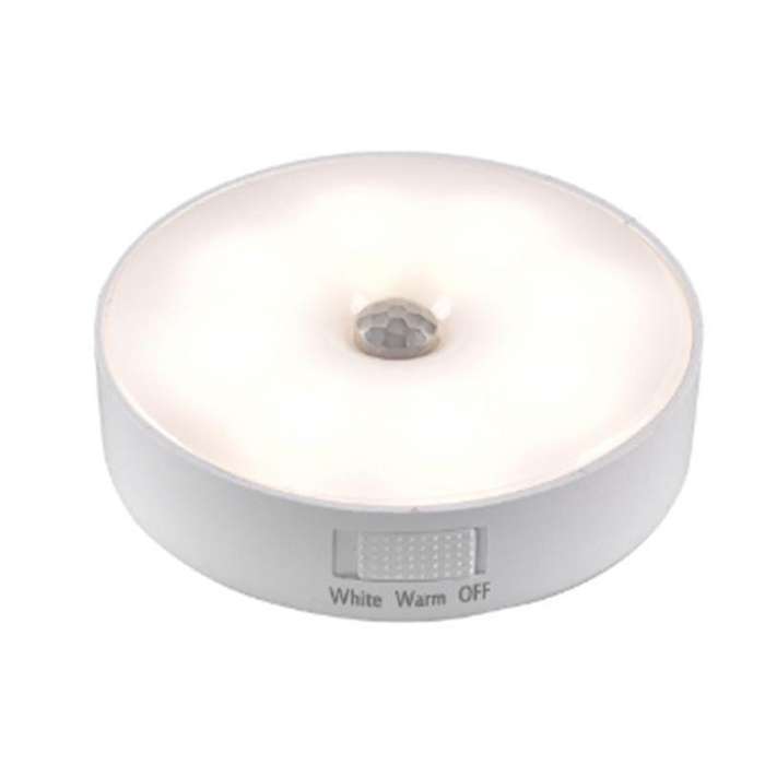 Motion Sensor Led Light Usb Nightlights Chargeable Lamp for Kitchen Bedroom Stairs Hallway Cabinet