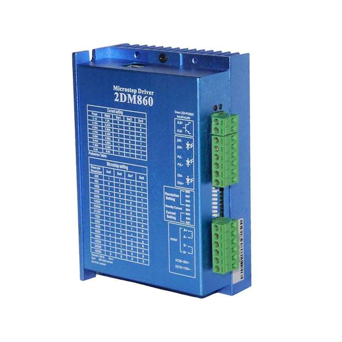 Motor Driver 2dm860 Digital Stepper Driver 86 Drive Voltage Ac30-80v for Cnc Router Engraving Machi