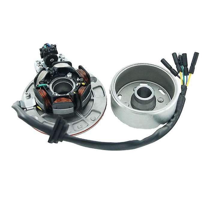 Motor Kit Stator Rotor Kit for 150Cc 160Cc Engine Pit Dirt Bike Aluminum Alloy Stator Rotor Coil
