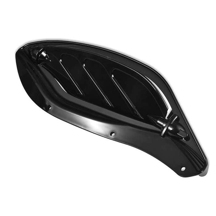 Motorbike Adjustable Side Wing Windshield Air Deflector Fairing for Glide 96-13 Street