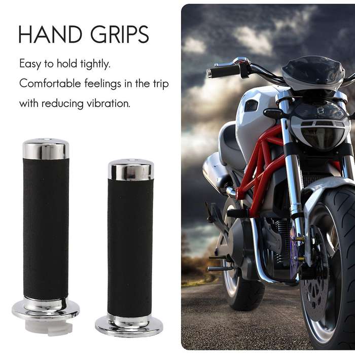 Motorcycle 1 inch Hand Grip 25mm for Honda Shadow VT/XVS 400/600/750/1100/1300 Magna