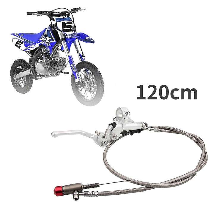 Motorcycle 120CM Hydraulic Foldable Clutch Levers Master Slave Cylinder for Dirt Bike 125Cc 140Cc 25