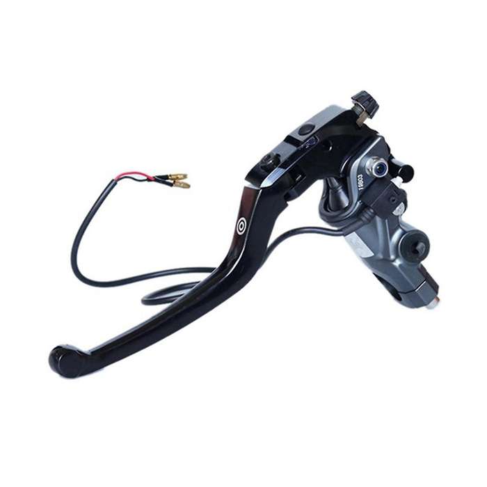 Motorcycle 22mm Brake Pump Cable Clutch Lever Master Cylinder Hydraulic Pump Tank for Titanium