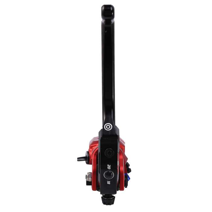 Motorcycle 22mm CNC Brake Pump Clutch Lever Master Cylinder Hydraulic Pump Tank for Red