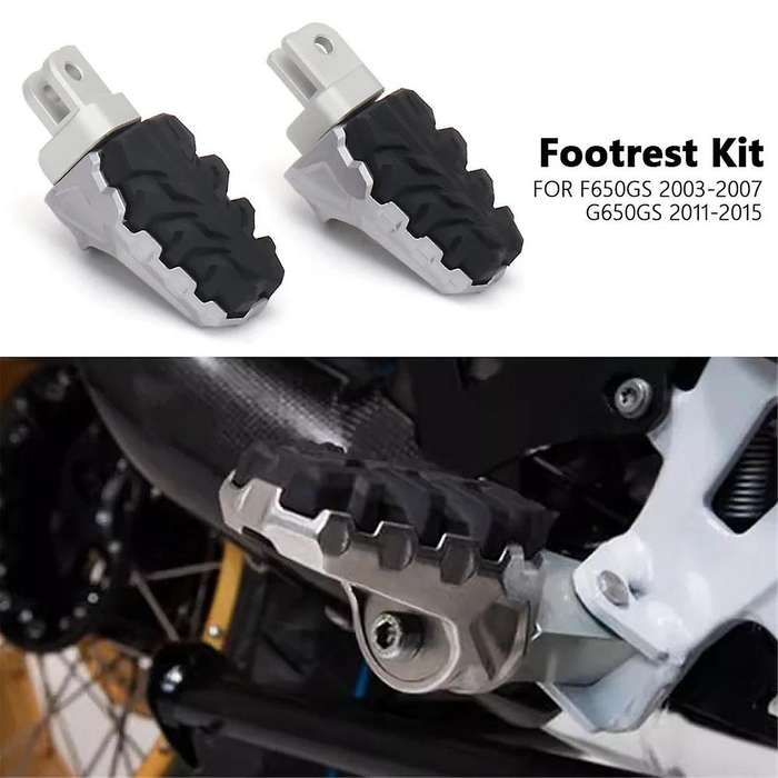 Motorcycle Accessories Foot Pegs Footpeg Pedals FootRest for F650GS 2003-2007 G650GS 2011-2015