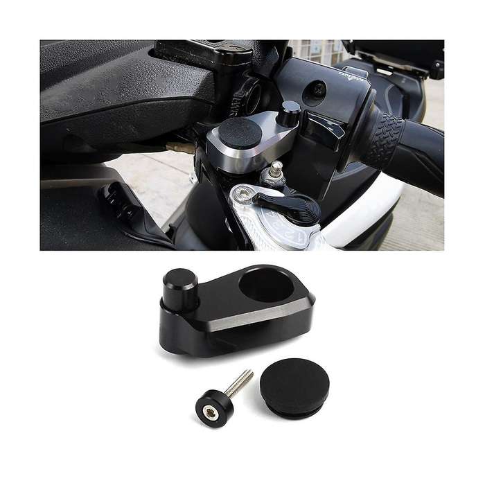 Motorcycle Accessories for Nmax 155 V1&v2 Aluminum Alloy Rear Brake Button Cover Black