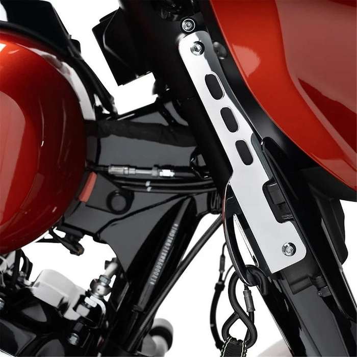 Motorcycle Accessories Front Binding Tie-Down Brackets for Road Glide FLTRXSE 2023 SLHT Steet Glide