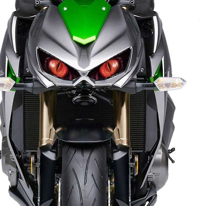 Motorcycle Accessories Headlight Protection Sticker Headlights Eye Body Sticker for Z1000 2014-2016