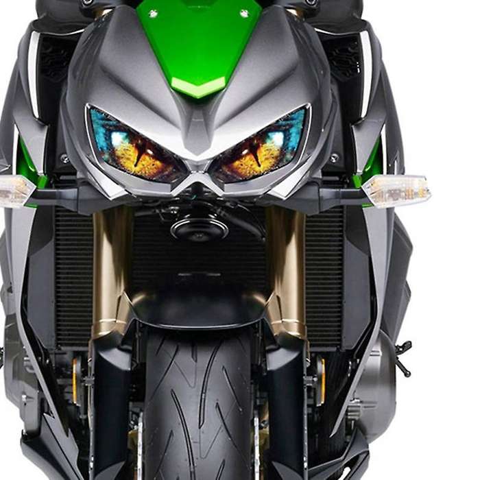 Motorcycle Accessories Headlight Protection Sticker Headlights Eye Body Sticker for Z1000 2014-2016