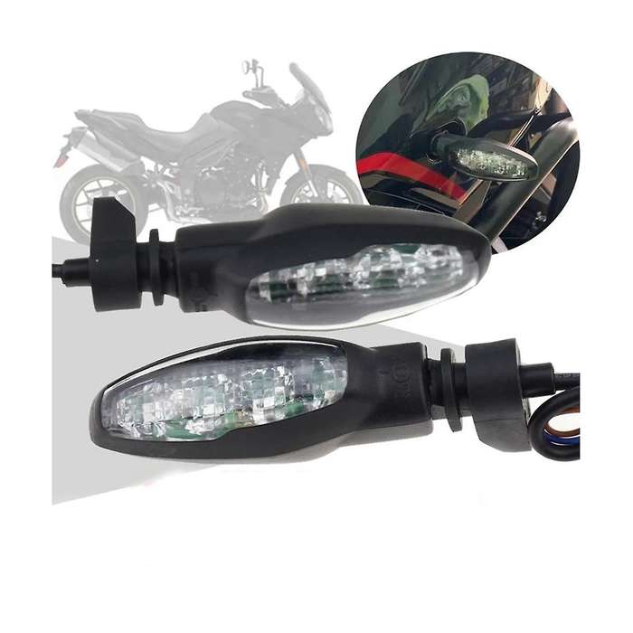 Motorcycle Accessories LED Turn Signal Light Indicator Lights Blinkers Flasher for 800/1200/900 Spee