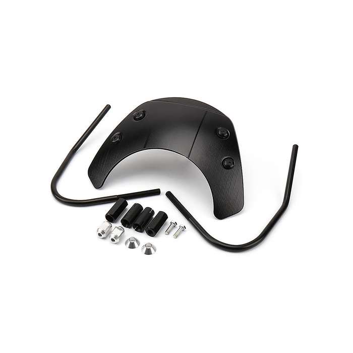 Motorcycle Accessories Sports Black Windscreen Windshield Visor for Gts300 Super 300 Super 2018 - 2