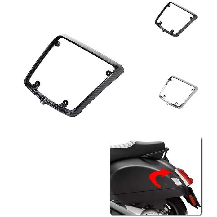 Motorcycle Accessories Taillight Cover Tail Lamp Protector Guard Frame for GTS300 GTV300 GT60(A)