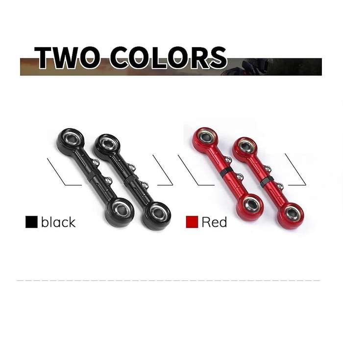 Motorcycle Adjustable Linkage Lowering Link Kit Drop Links Anti-Roll Bar for CB750 CB 750 2023-(Blac