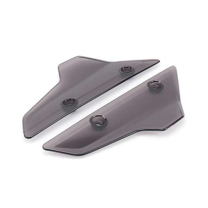 Motorcycle Air Deflector Wind Deflector Side Windscreen for Xl750 Transalp 2023(black)