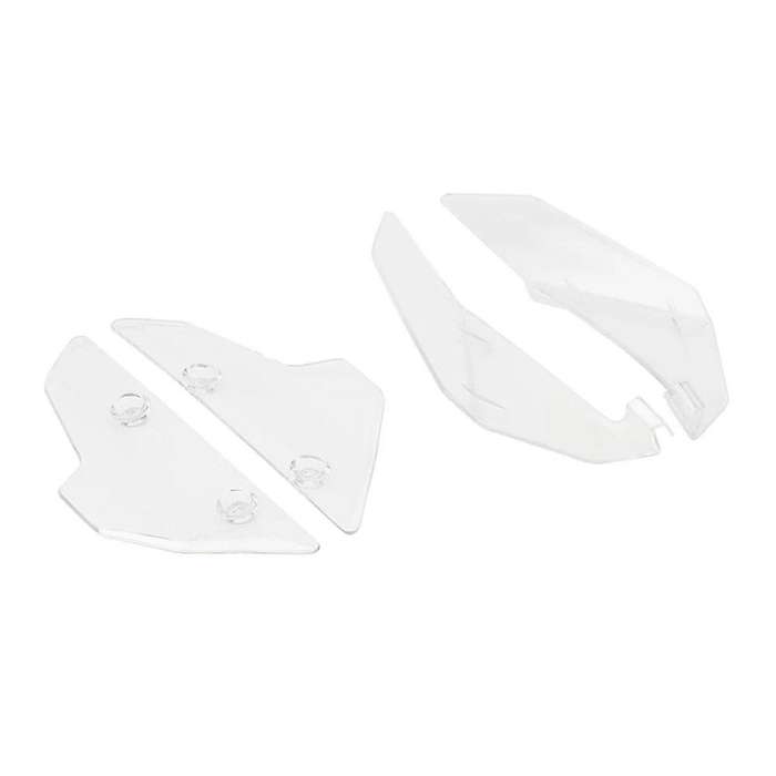 Motorcycle Air Deflector Wind Deflector Side Windscreen for Xl750 Transalp 2023(transparent)