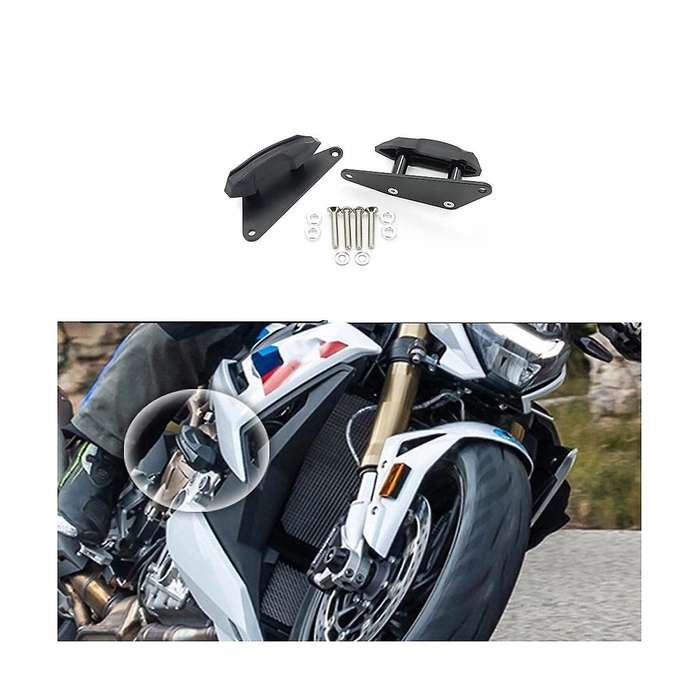 Motorcycle Anti-fall Glue Frame Sliders Falling Protection Guard Pads Kit for S1000r S 1000 R 2018-