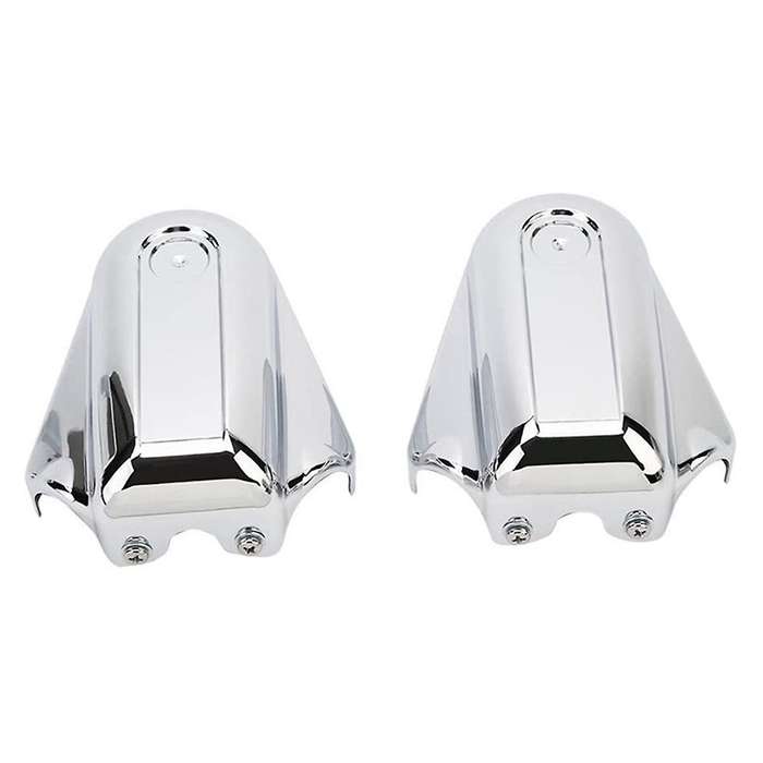 Motorcycle Bar Shield Rear Wheel Axle Covers Swingarm Cap for Softail Flstc Flstn Custom 2008-2017