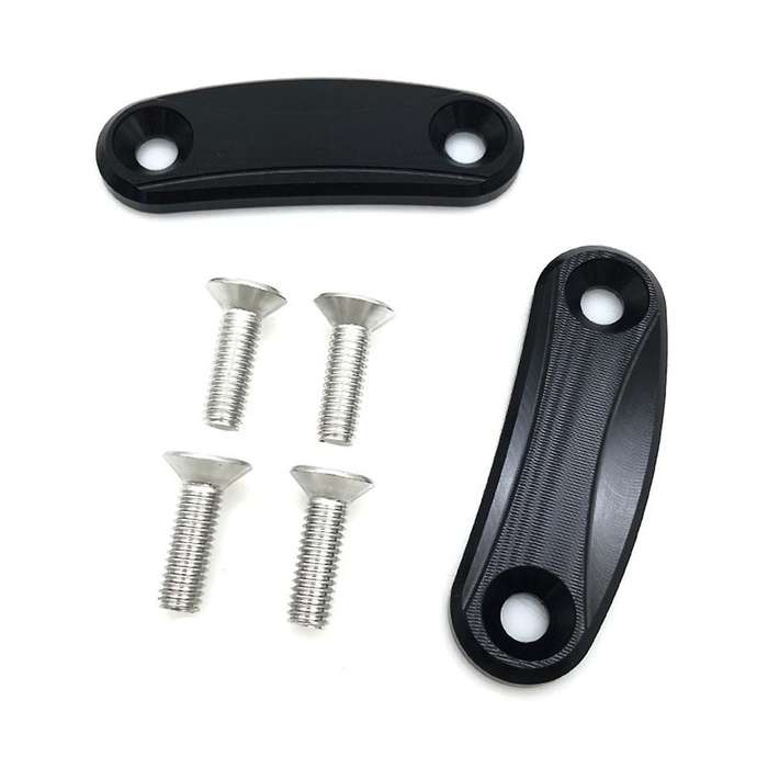 Motorcycle Block OFF Plate Mirror Chassis Code Cap Base for ZX10R 2016-2023 ZX6R 2019-2023 Accessori