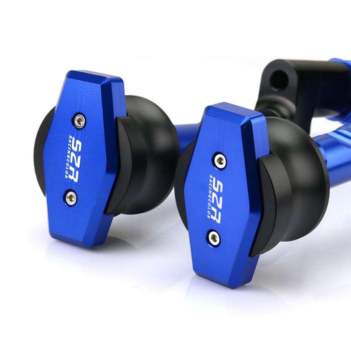 Motorcycle Blue Engine Falling Protection Frame Slider Anti Crash Pad Protector for GSX250R DL250 GS