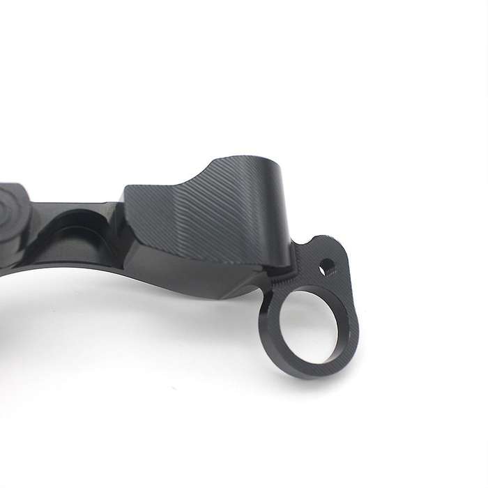 Motorcycle Caliper Adapter Code Brake Caliper Rotor Adapter Brackets for 6 Days Sei Giorni(Black)