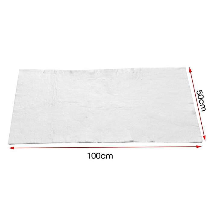 Motorcycle Car Exhaust Wadding Sheet Heat Insulation Cotton Soundproof Mat Blankets for Glass Insula