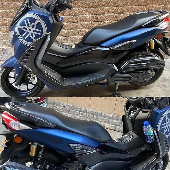 Motorcycle Carbon Fiber Clutch Protection Cover Side Drive Case Guard Trim for NMAX155 NMAX 155 2020